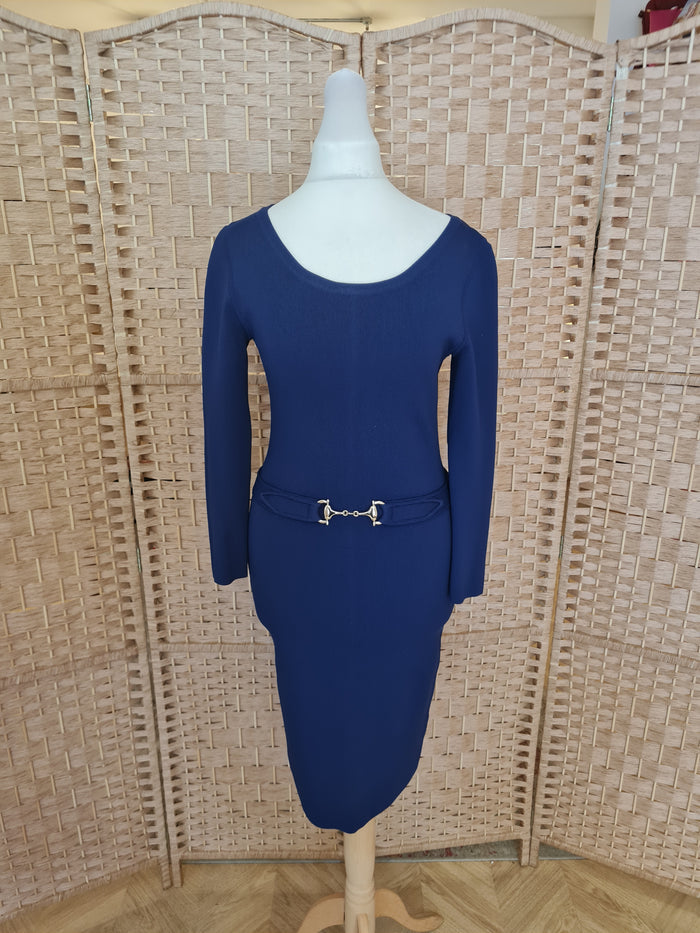Reiss Navy Stretch Dress S