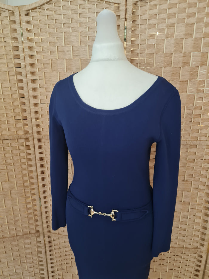 Reiss Navy Stretch Dress S