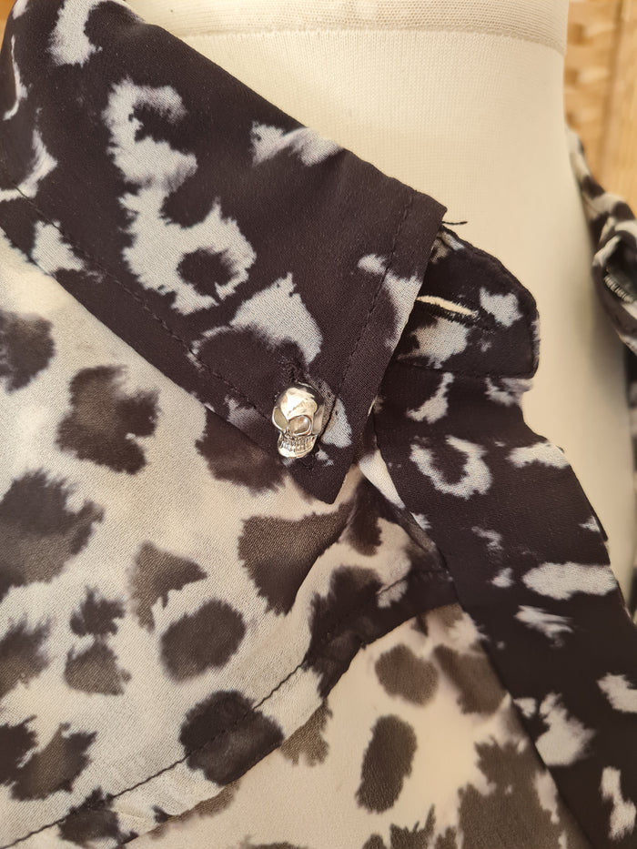 Religion leopard print shirt 12