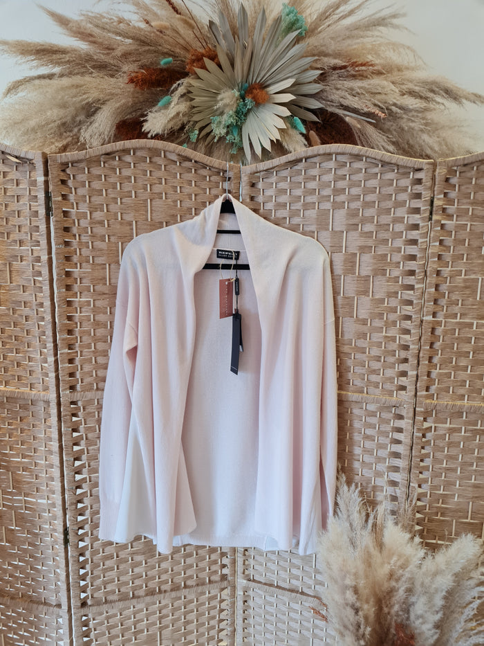 Repeat Pink Cashmere Cardigan New