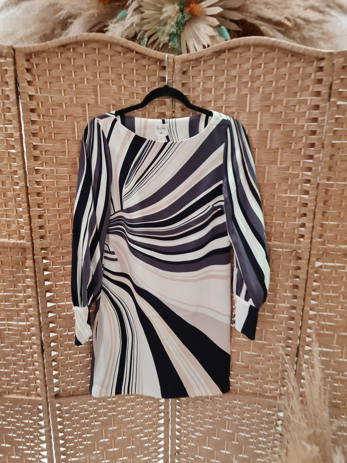 Richard Allen H&M Grey/Pink Dress Size 6 NTW