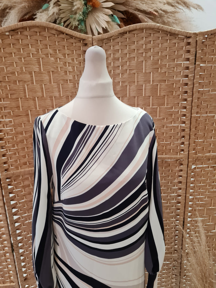 Richard Allen H&M Grey/Pink Dress Size 6 NTW