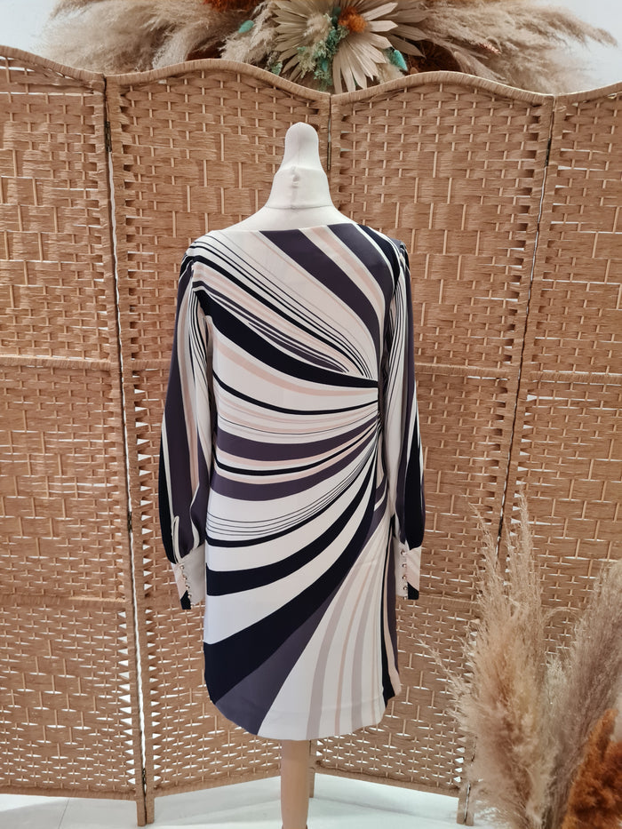 Richard Allen H&M Grey/Pink Dress Size 6 NTW