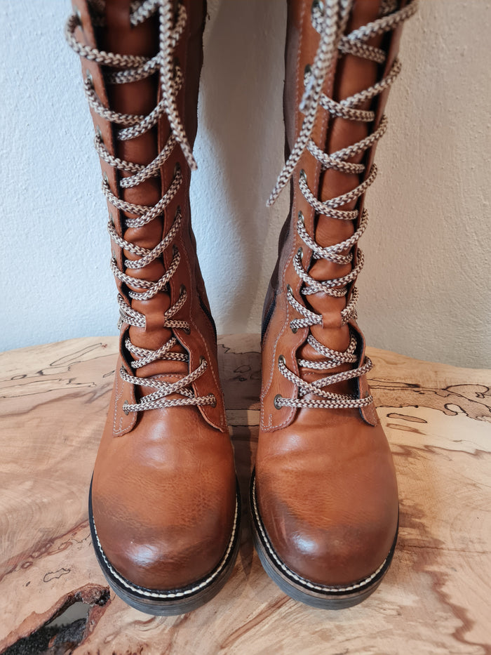 Rieker tan boots 5