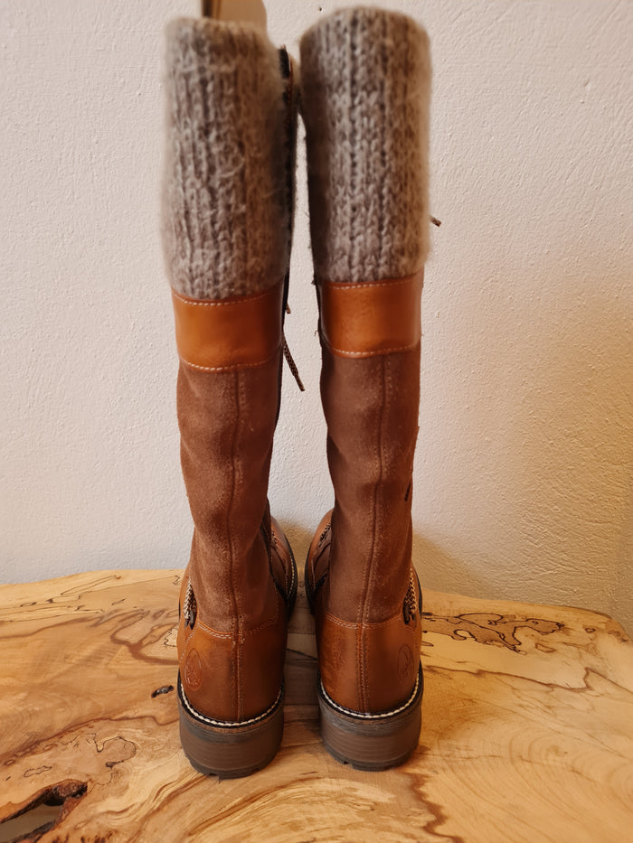Rieker tan boots 5