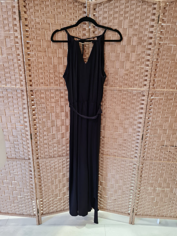 River Island black maxi dress 10