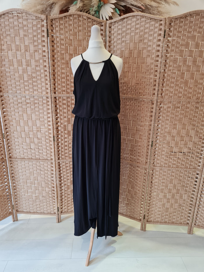 River Island black maxi dress 10
