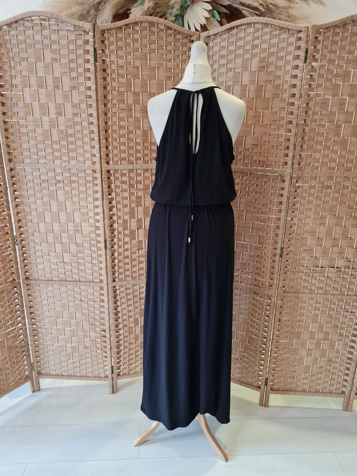 River Island black maxi dress 10