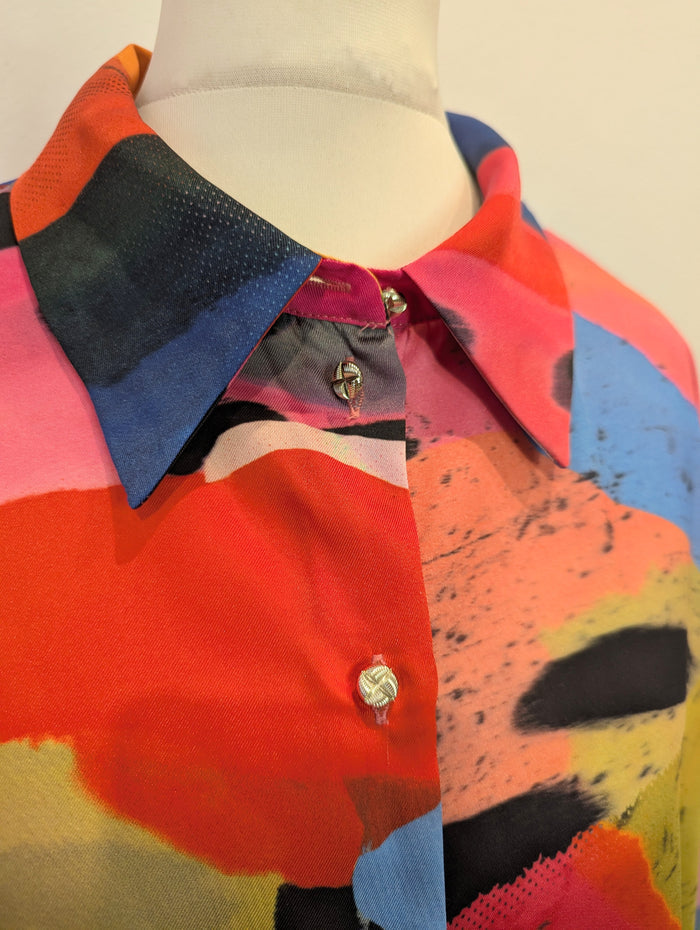 River Island Bright Multi Blouse 10
