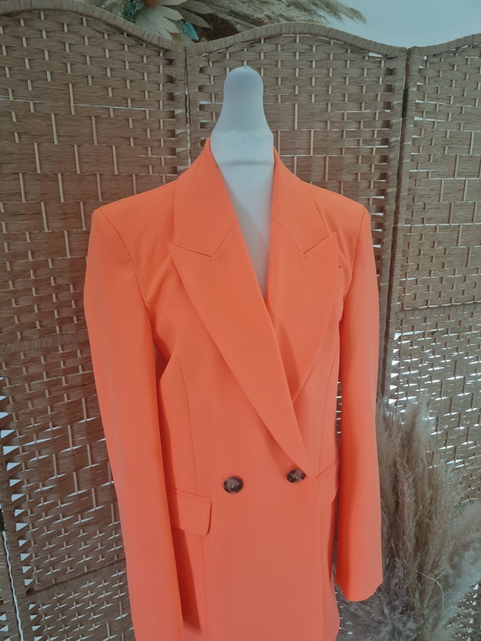 River island Coral Trouser Suit 8/6 New