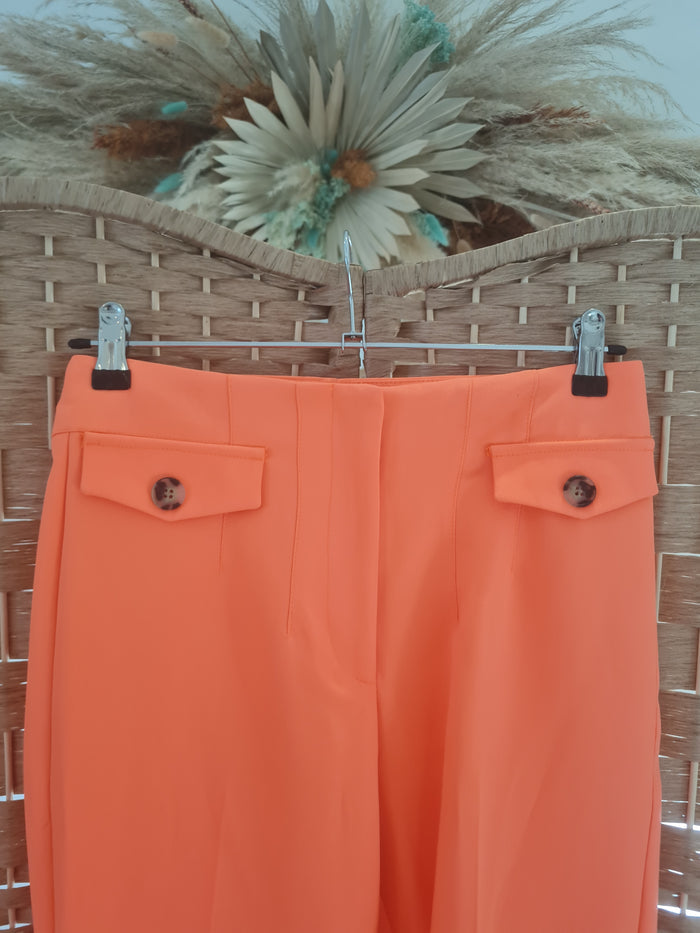 River island Coral Trouser Suit 8/6 New
