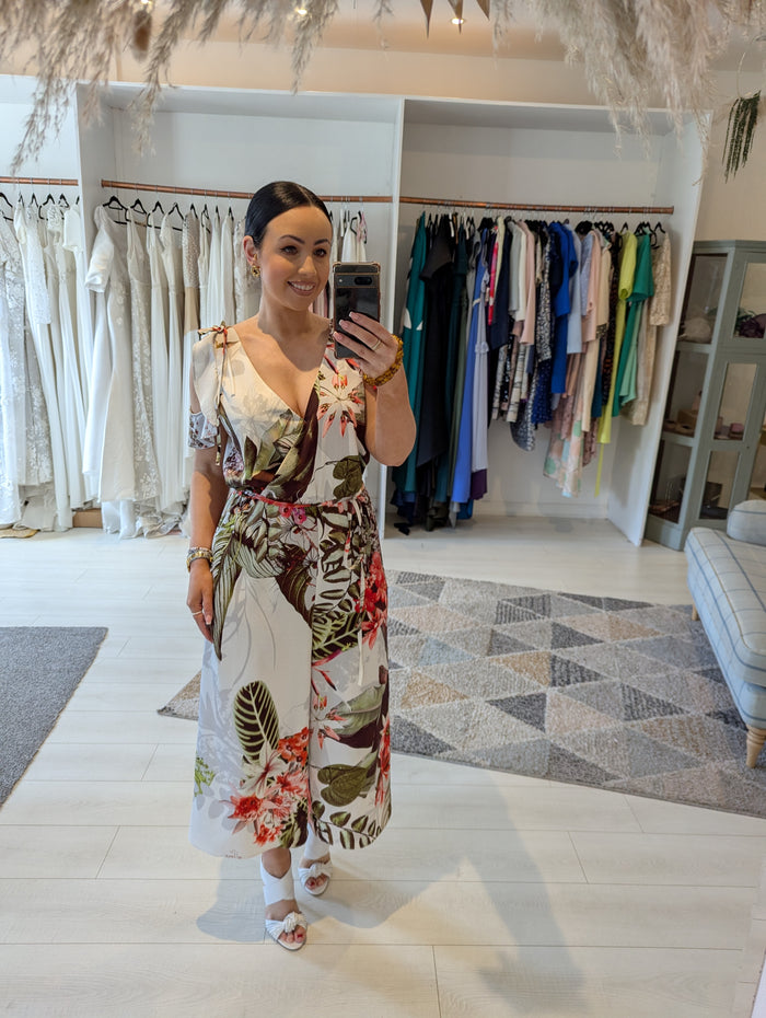 River Island floral jumpsuit 14