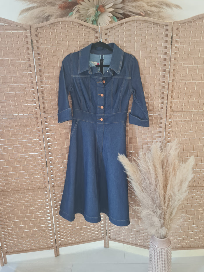 Rock a booty Denim Dress S