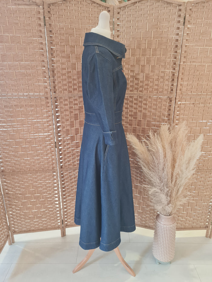 Rock a booty Denim Dress S