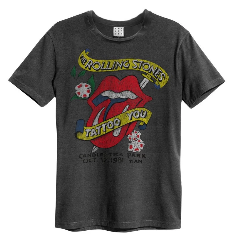 The Rolling Stones Tattoo Men’s T-shirt Amplified