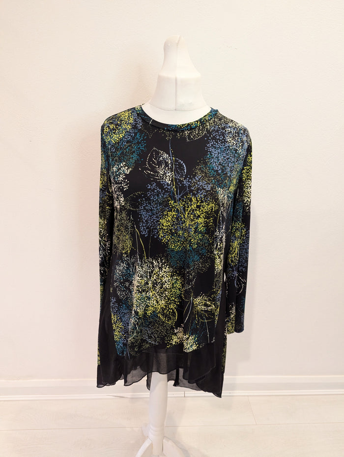 Roman Green Leaf Back Top 16