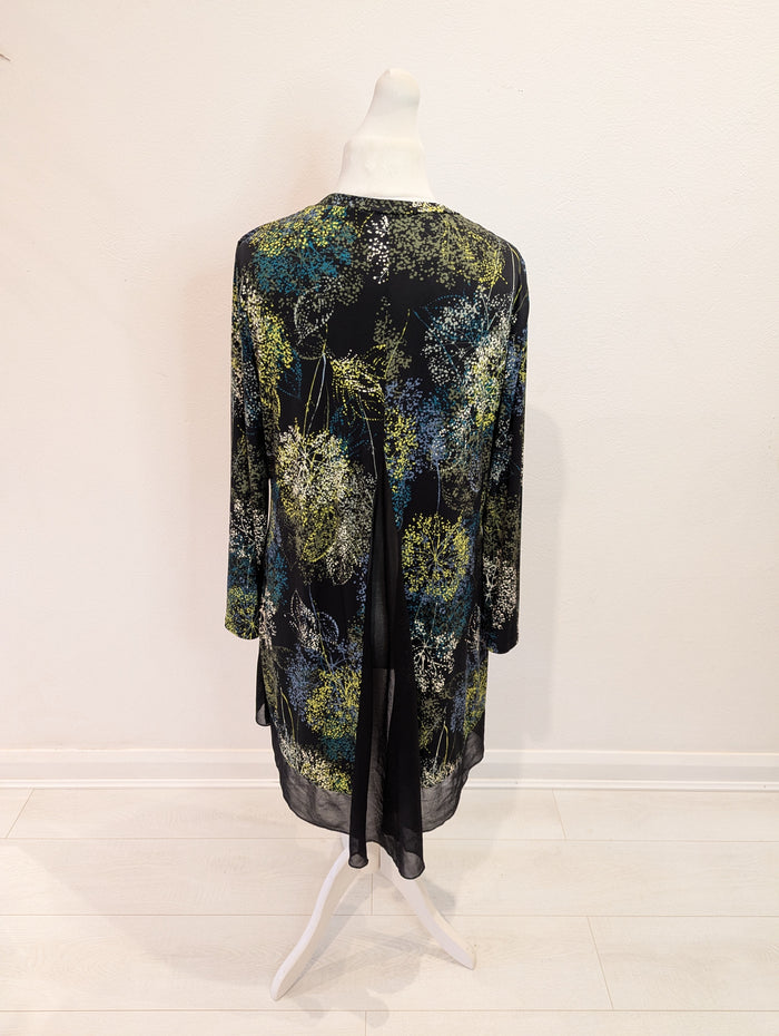 Roman Green Leaf Back Top 16