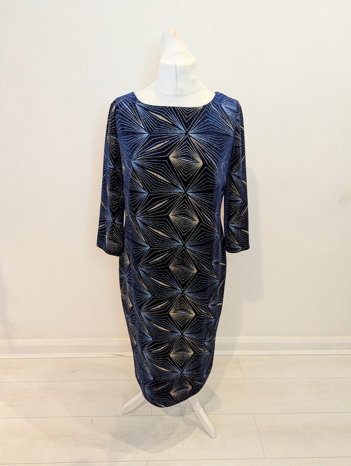 Roman Navy Sparkle Dress 18