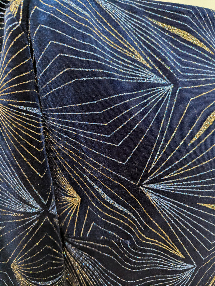Roman Navy Sparkle Dress 18
