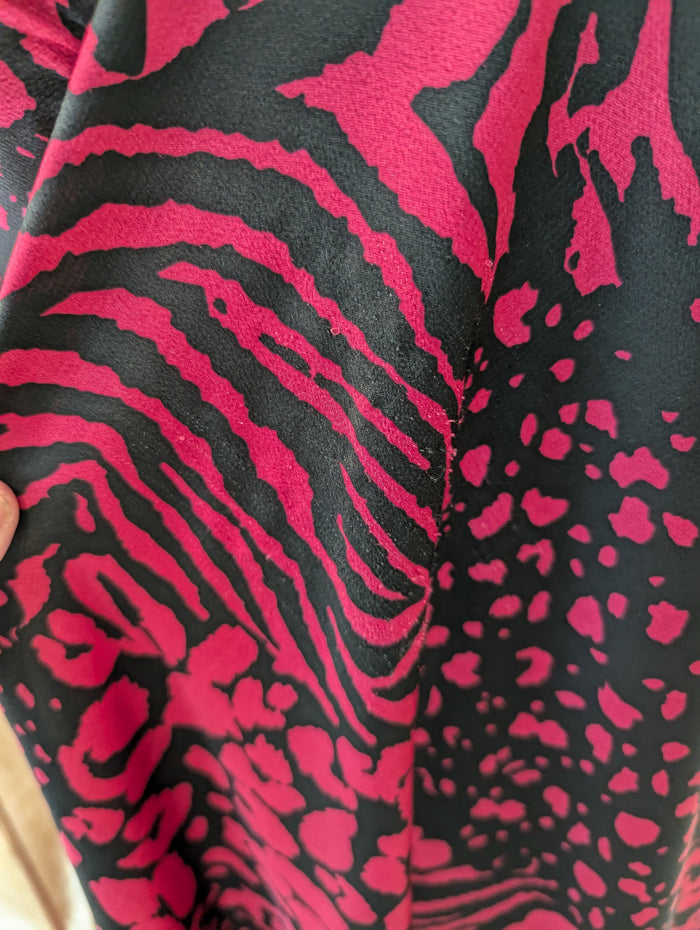 Roman Raspberry Animal Dress 18