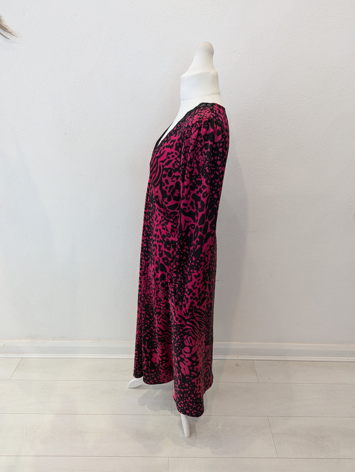Roman Raspberry Animal Dress 18