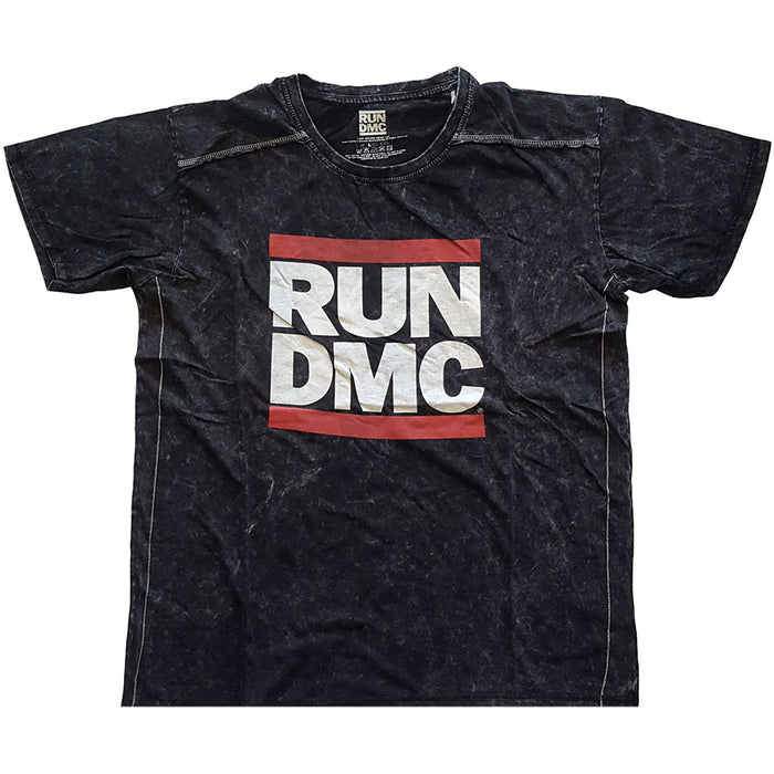Run DMC Snow Wash T-shirt - Logo Rock Off