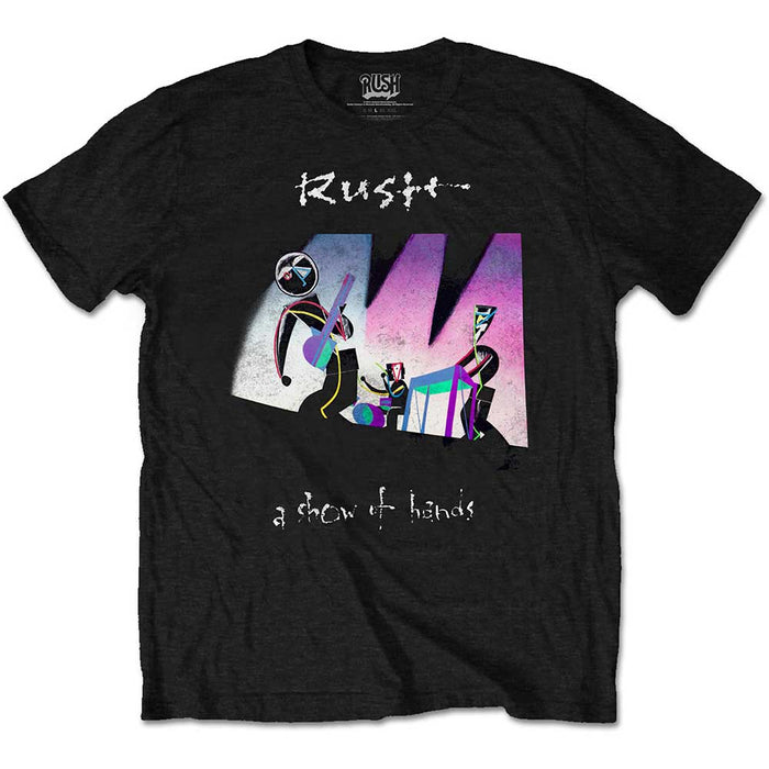 RUSH Unisex T-shirt- Show of Hands Rock Off