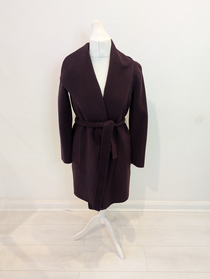 Saba Kayla drape coat XS NWT
