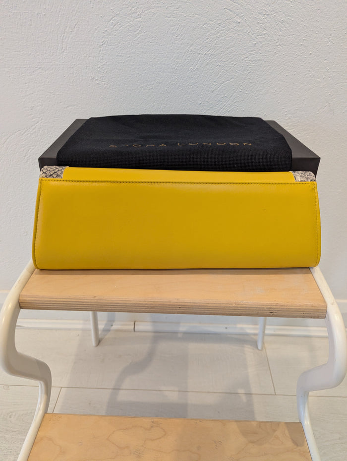 Sacha London Mustard Clutch