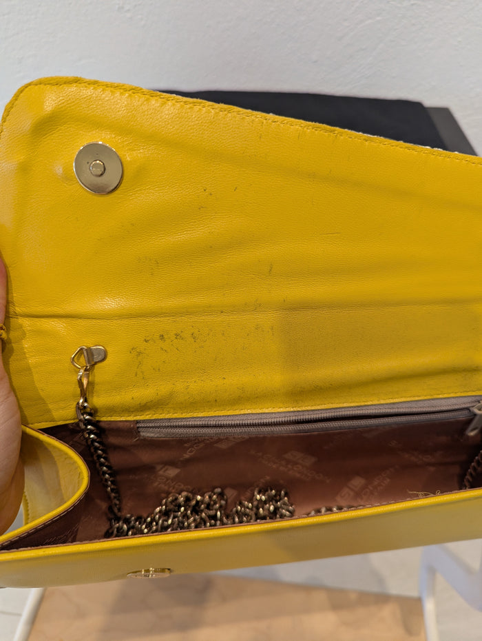 Sacha London Mustard Clutch