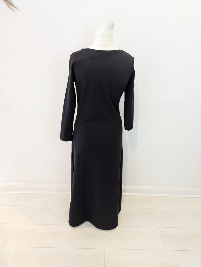 Saint & Sofia Black Jersy Maxi NWT Size 14