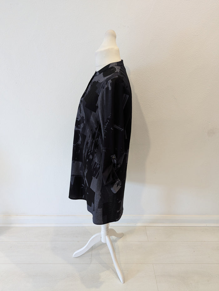 Saloos Black/ Grey Smock Dress 12