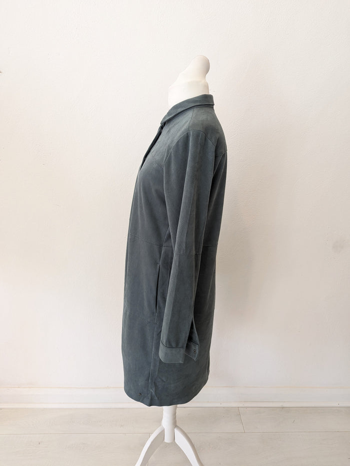 Sandwich Blue Shirt Dress 12