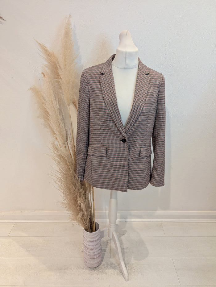 Sandwich Check Blazer 44 (small fitting)