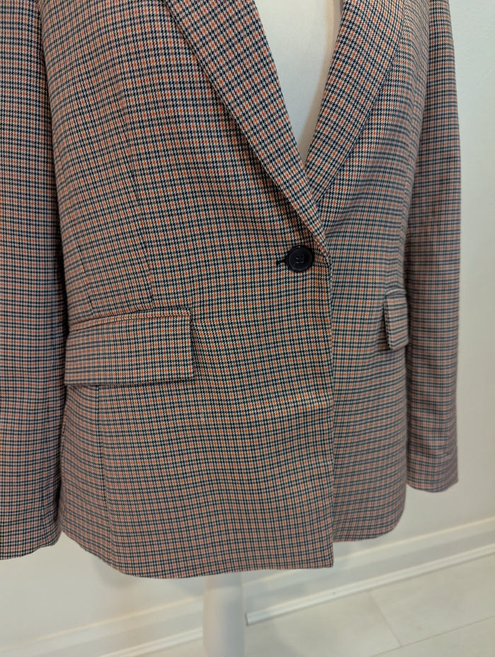 Sandwich Check Blazer 44 (small fitting)