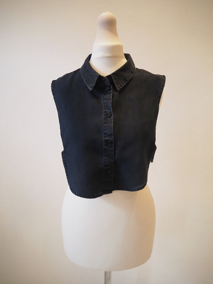 Sandwich dark denim Shirt Collar X/XL
