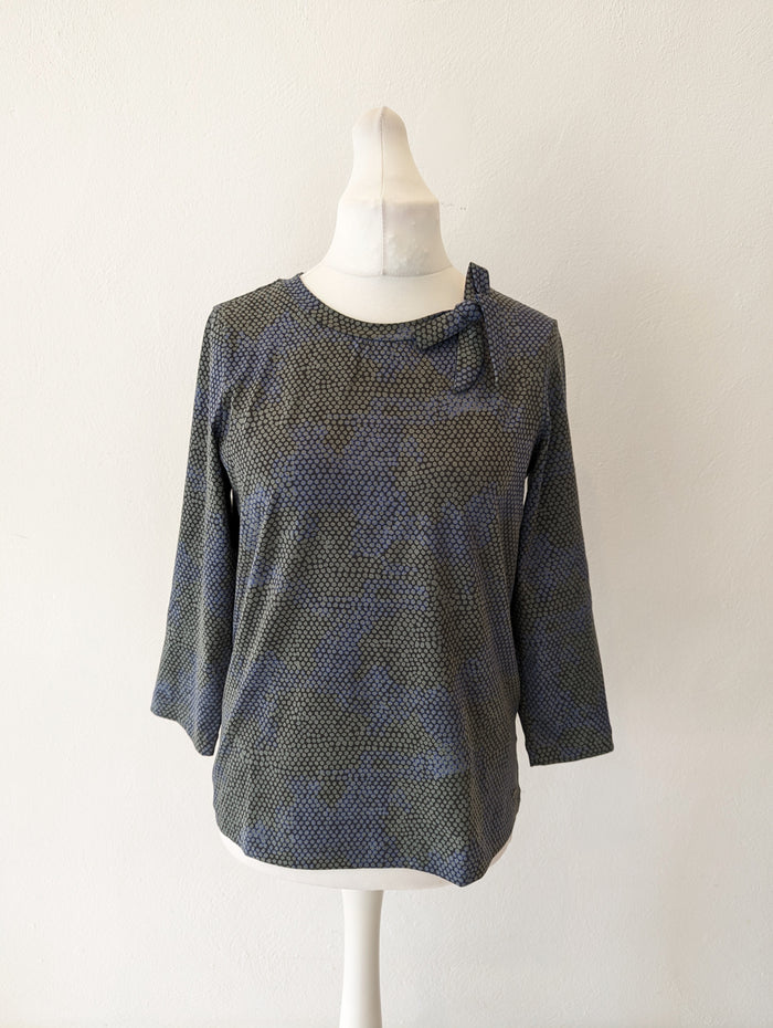 Sandwich Grey Multi Bow Top Large
