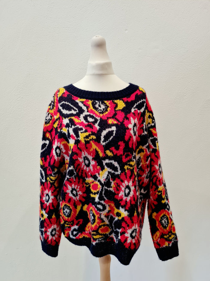Savida flower print jumper XL
