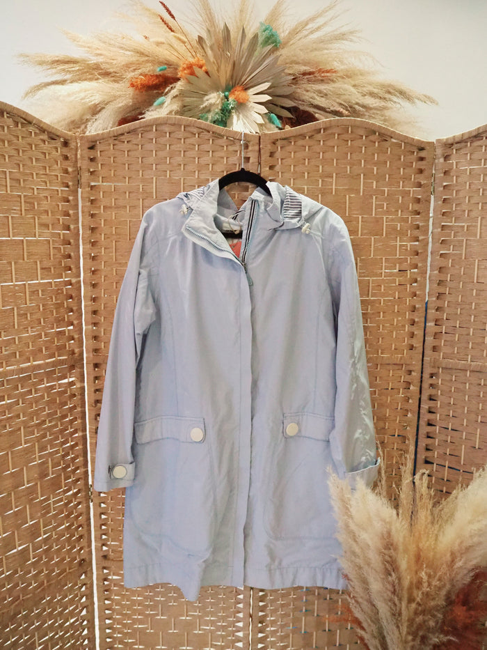 Seasalt Cornwall Blue Rain Mac 16