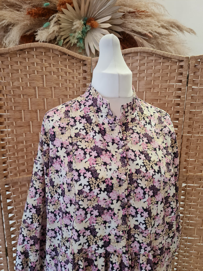 Selected Femme Pink Floral Dress RRP £70 44