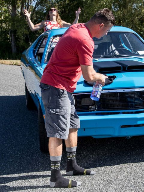 Selective Hearing Men's-Crew Socks