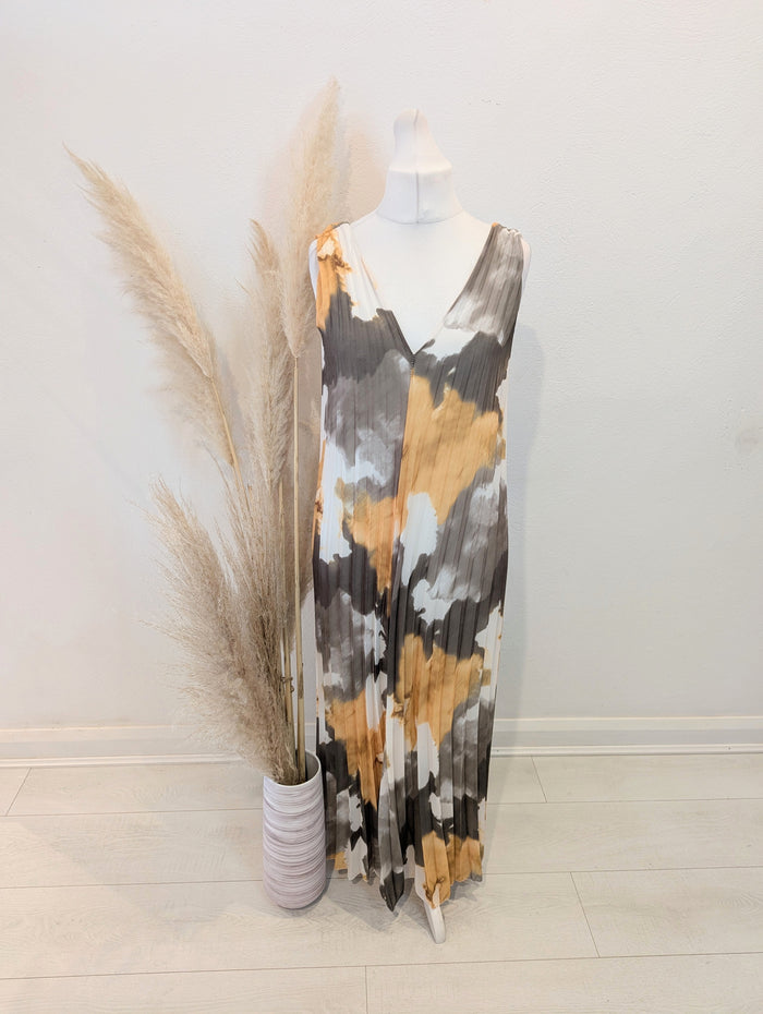 Senes Pleated Dress M