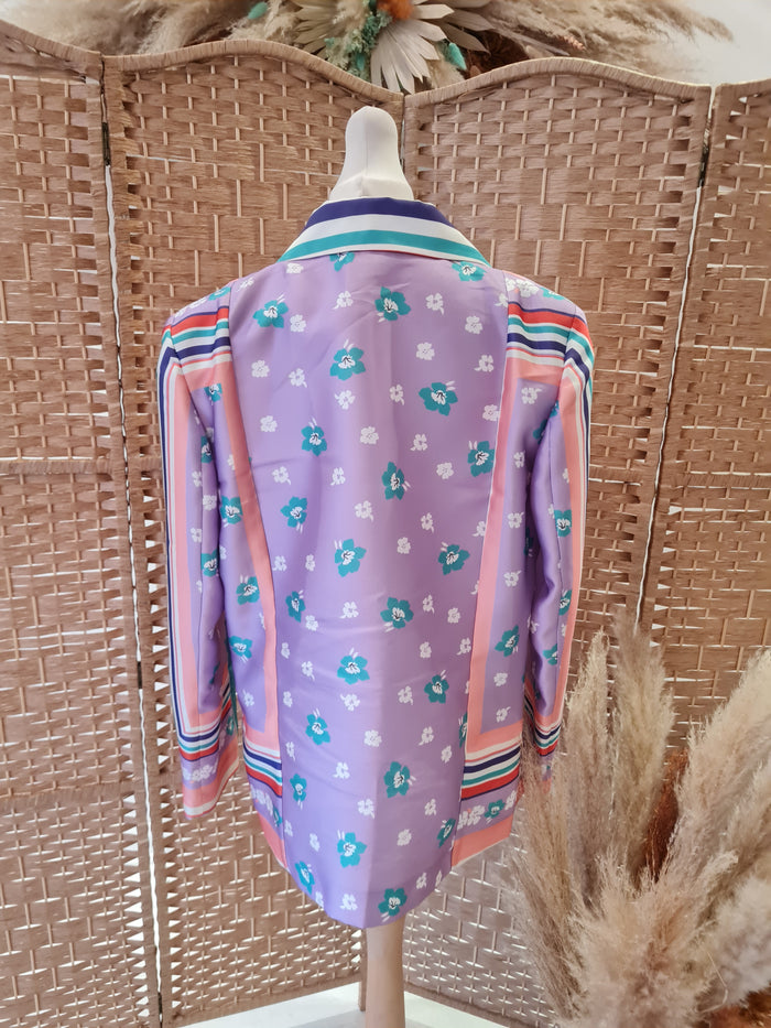 Setre Woman Lilac Multi Blazer 14