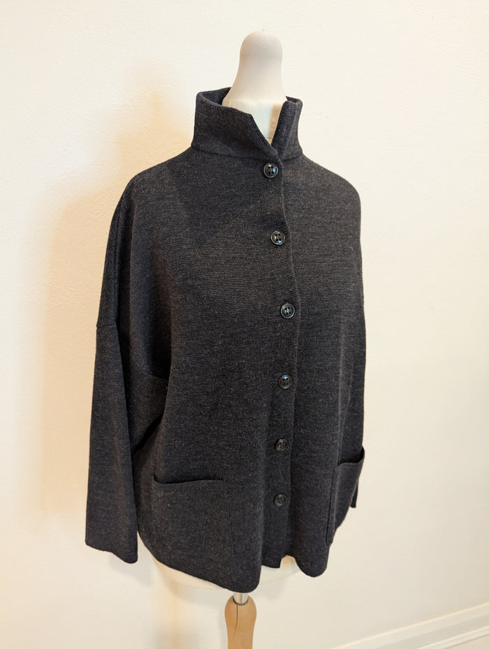 Sibin Linnebjerg Grey Cardigan Small