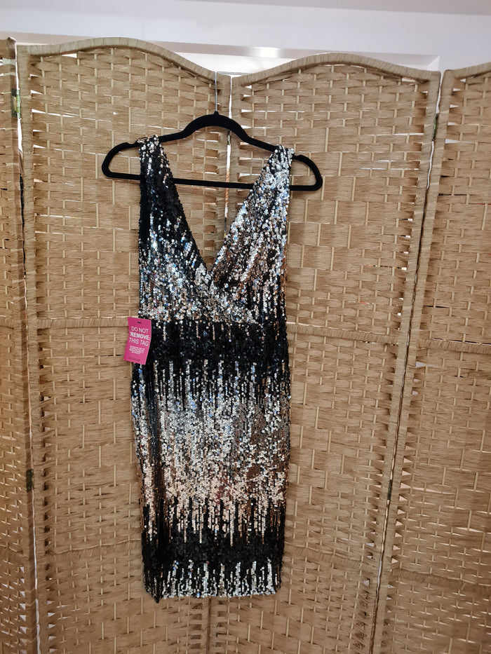 Sistaglam Sequin Dress Size 10 NWT