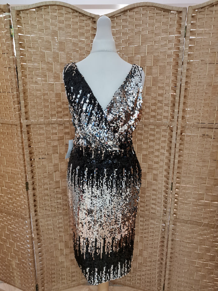 Sistaglam Sequin Dress Size 10 NWT