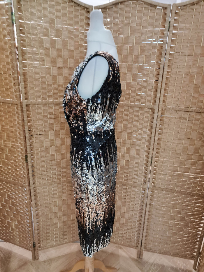 Sistaglam Sequin Dress Size 10 NWT