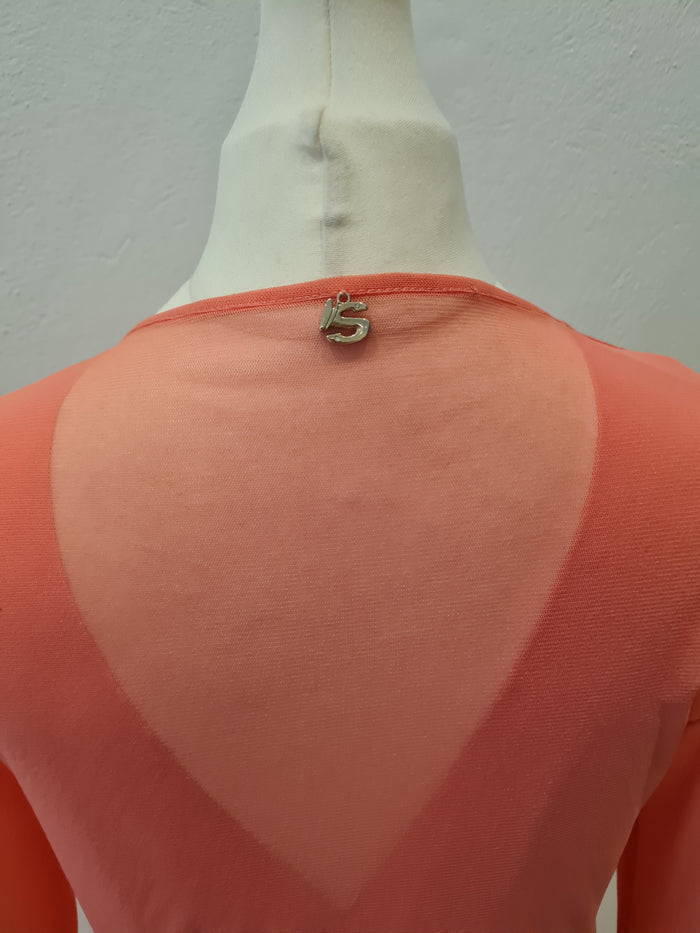 Sistes Coral Dress & Wrap M New £110