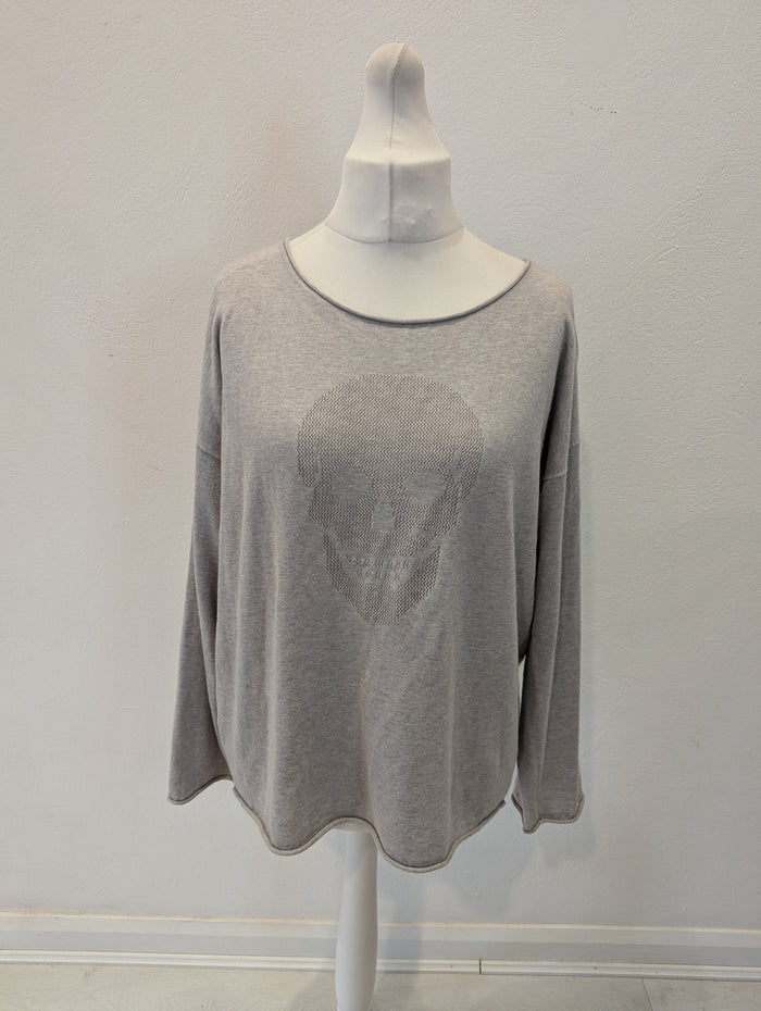 Skull Cashmere Jumper L