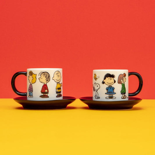 SNOOPY GANG ESPRESSO SET